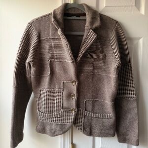 Aves patchwork jacket. Size S